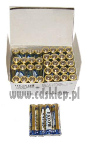 Baterie alkaiczne Maxell LR03 AAA 1.5V 4sztuki