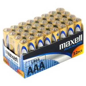 Baterie alkaiczne Maxell LR03 AAA 1.5V 32sztuki