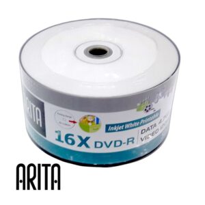 DVD-R Arita Ritek 4.7GB x16 INK-Jet Printable szpula 100szt.